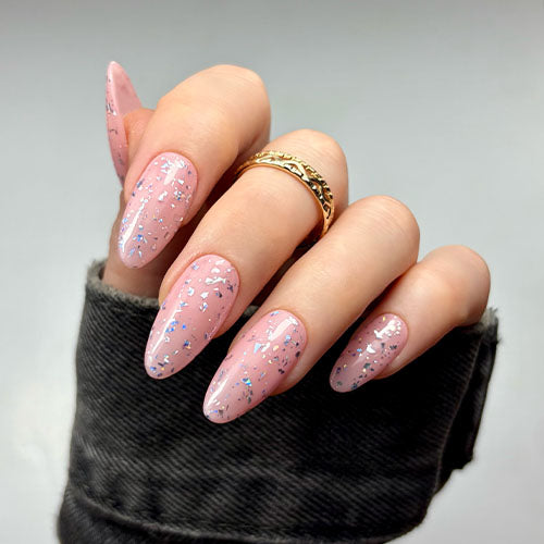 Holo Sliver Flake Effect Top Coat