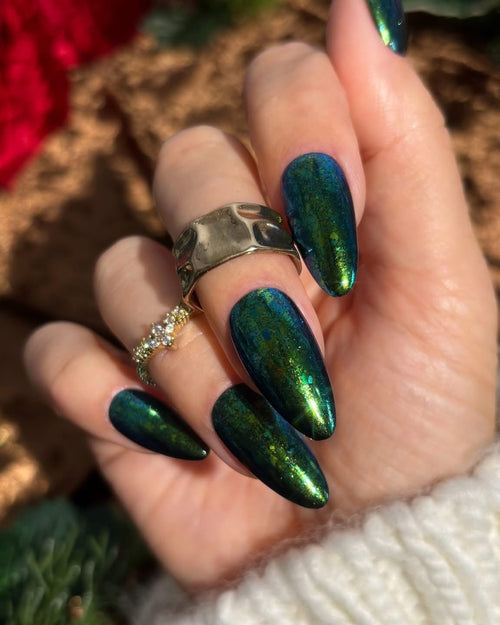 Two Faced Metallic Flakes