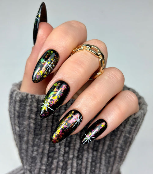 Shape-Shifter Metallic Flakes