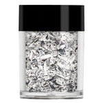 Mirror Silver Metallic Flakes