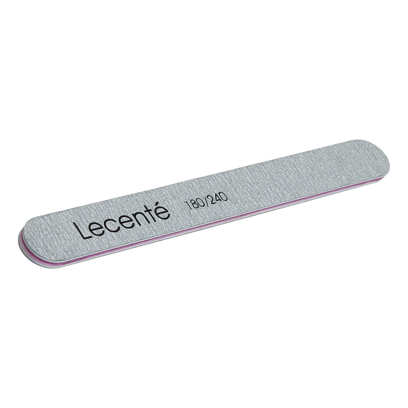 180/240 Straight Nail File - Lecente