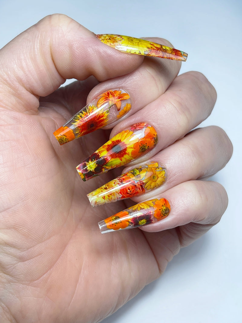 Sunflower Nail Art Ideas | POPSUGAR Beauty UK