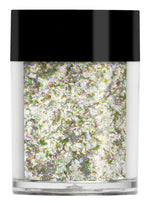 Platinum Orange Iridescent Flakes