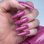 Pink Leopard Foil