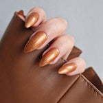 Pumpkin Spice - Metallic Gel Polish