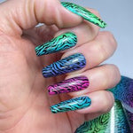 Rainbow Tiger Foil