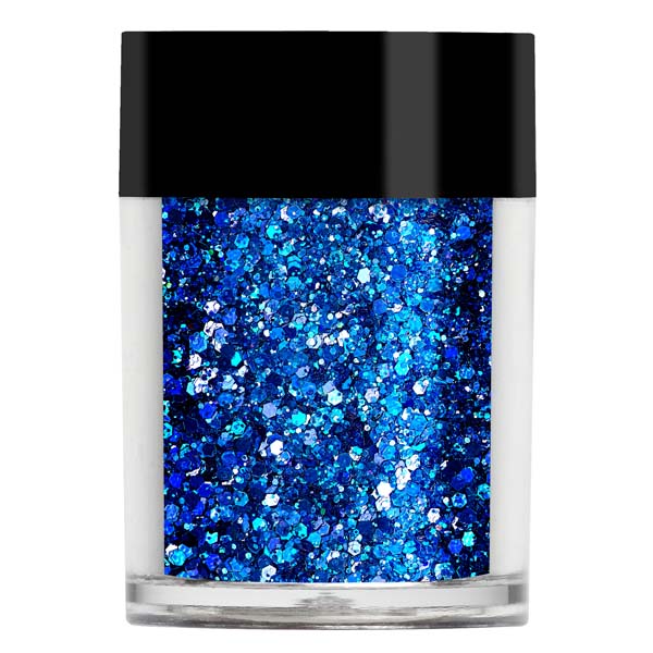 Sapphire Holographic Multi Glitz