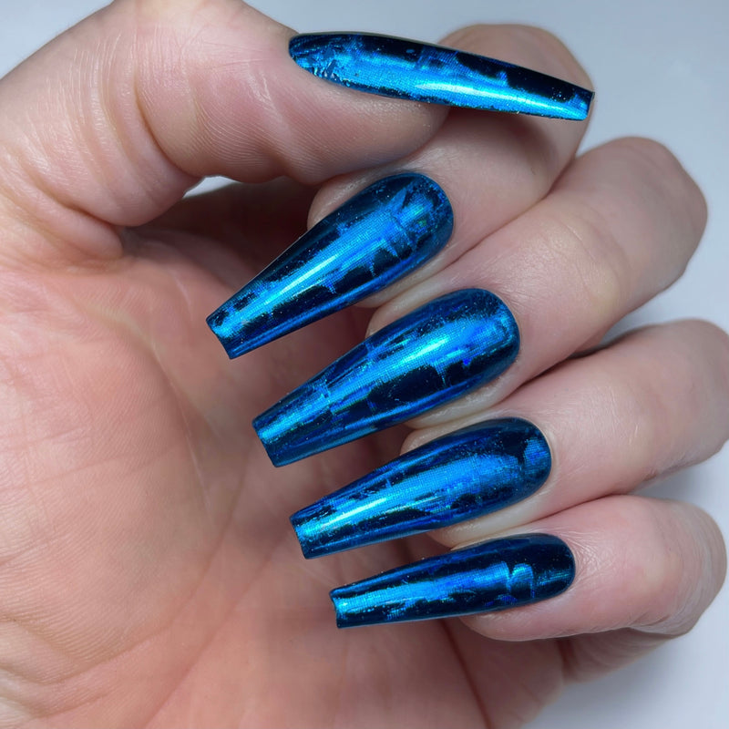 Blue Holographic Animal